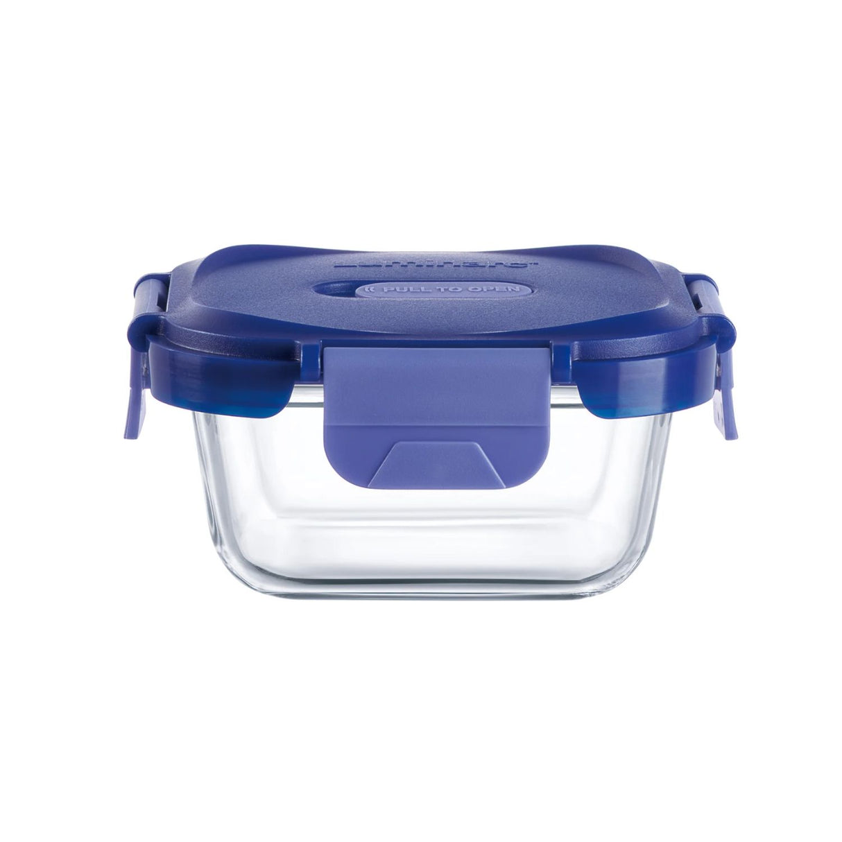 Pack 2 Contenedores Vidrio Hermético Cuadrado 320mL Luminarc. Mantén tus alimentos frescos y organizados. ¡Compra ahora y mejora tu cocina!-2