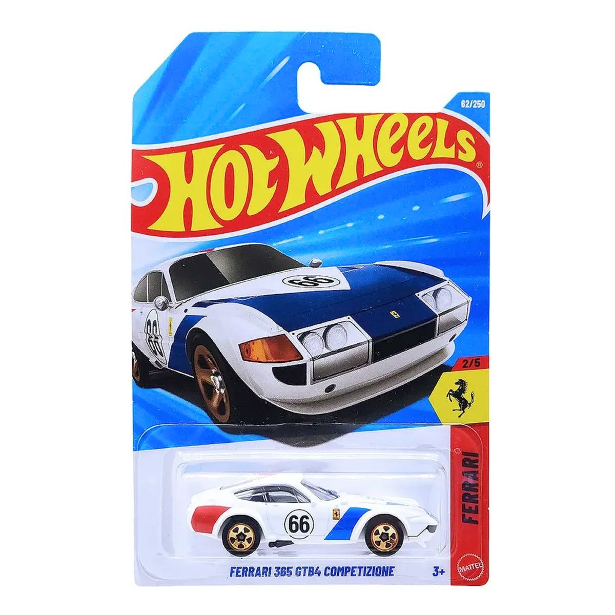 Hot Wheels Auto Ferrari 365 GTB4 Competizione 62/250