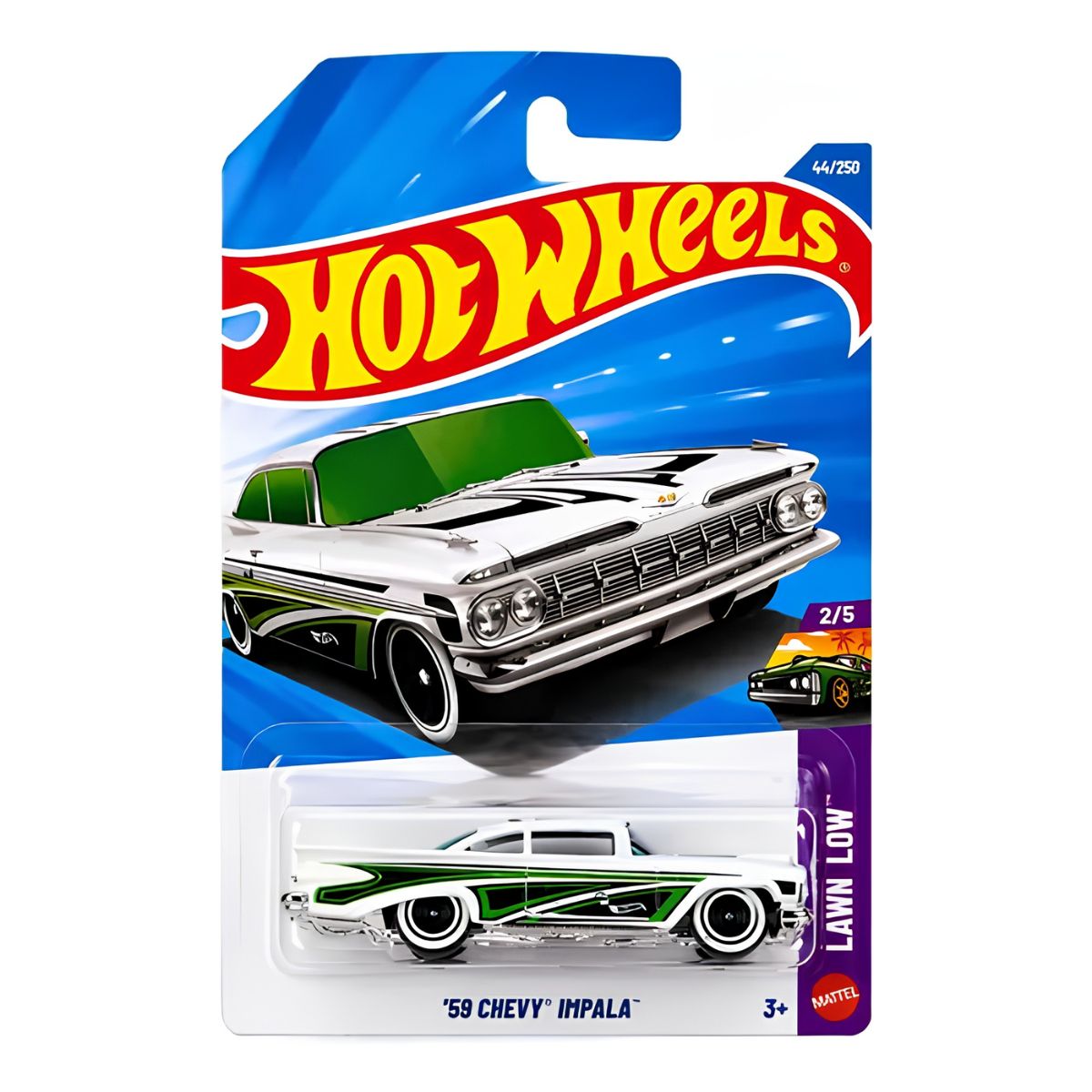 Hot Wheels Auto '59 Chevy Impala 44/250 Latin Low