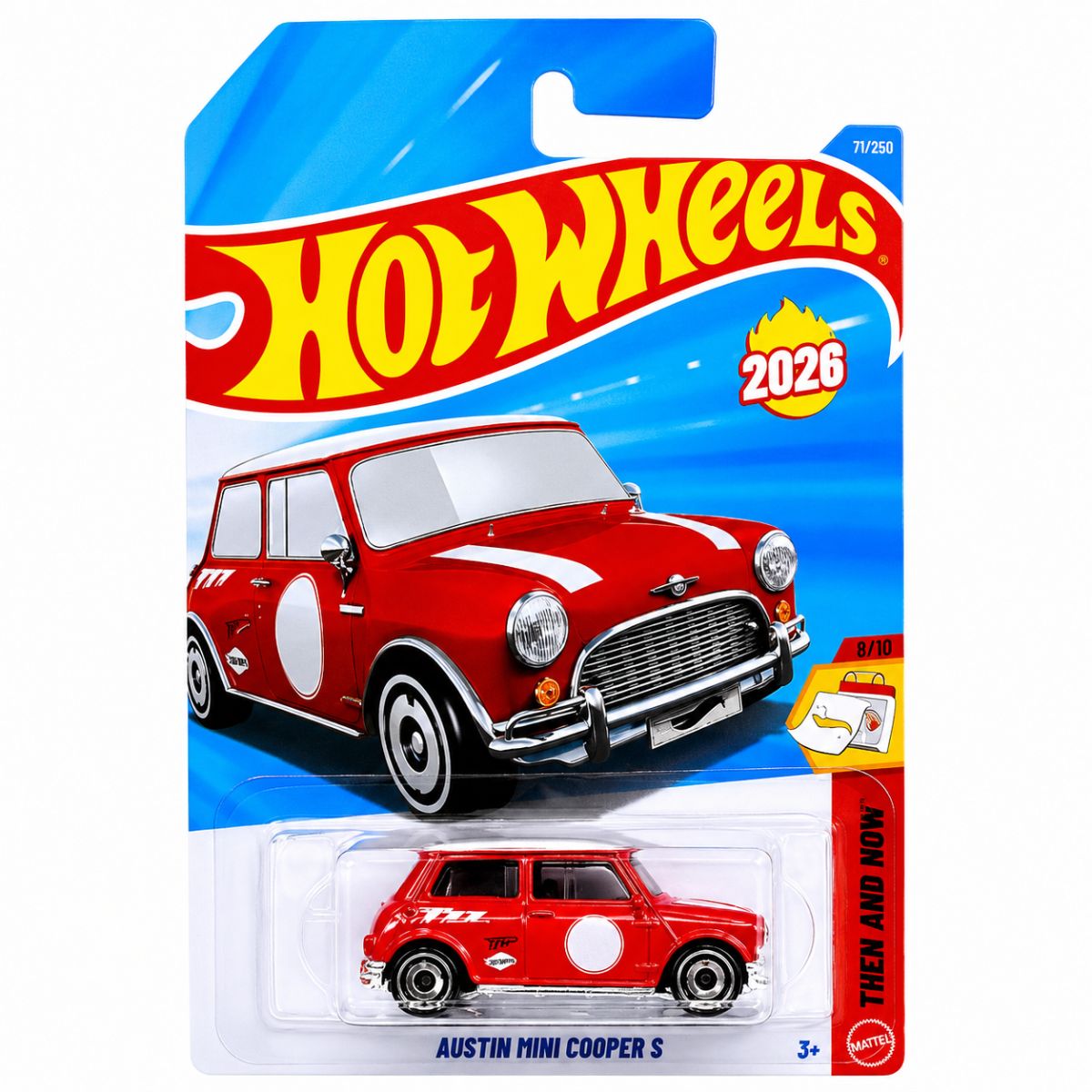 Hot Wheels Auto Morris Mini Cooper S 71/250 Then and Now