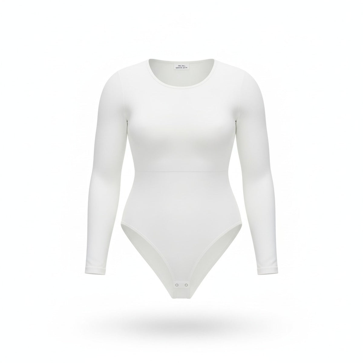 Body Moldeador Manga Larga Colales Blanco 3XL/4XL