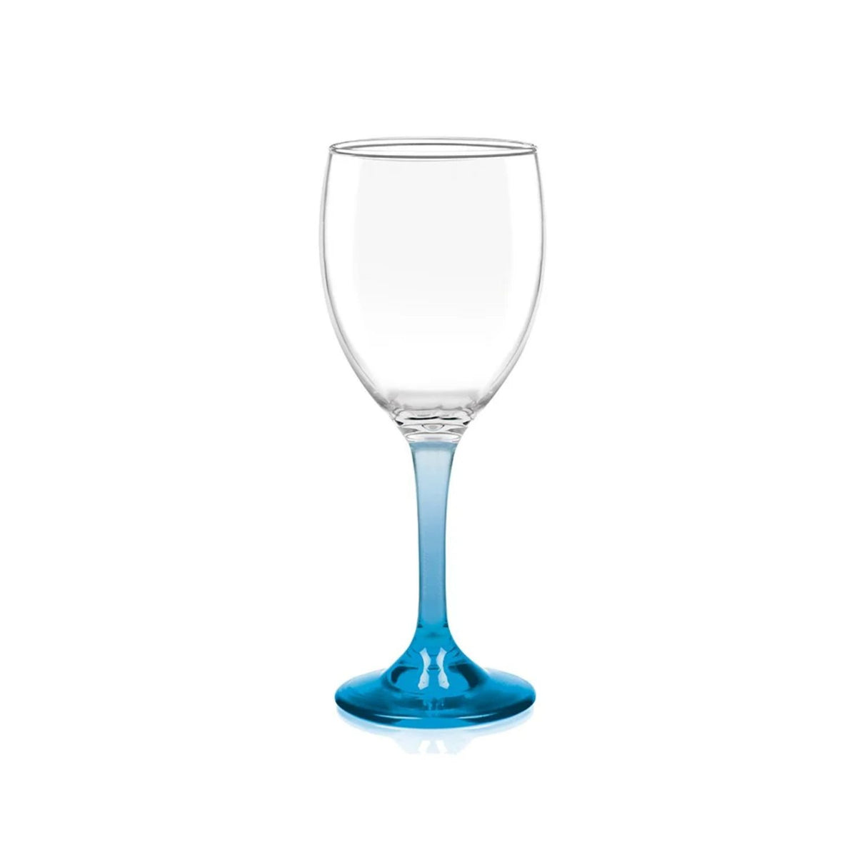 Display 6 Copas Vino Versalles Pie Color 300cc Multicolor