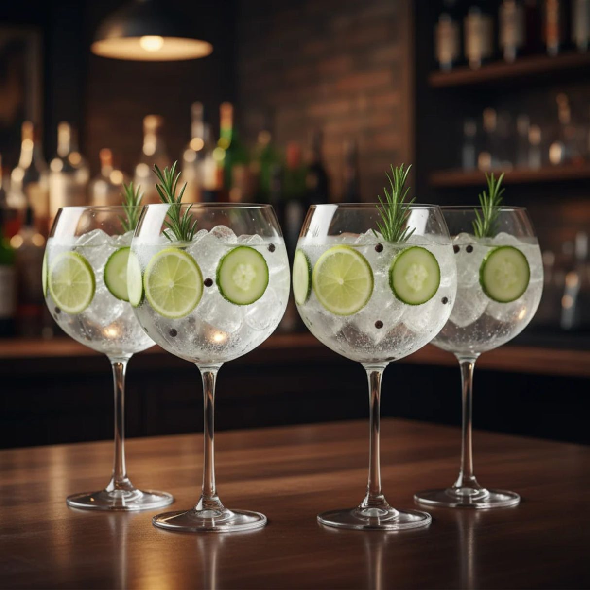 Set 8 Copas Gin Montepulciano Valley Vidrio 620ml Hausmann