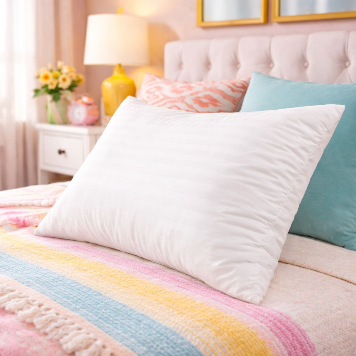 Almohada Estandar Blanca Martiné 50x70cm Poliester