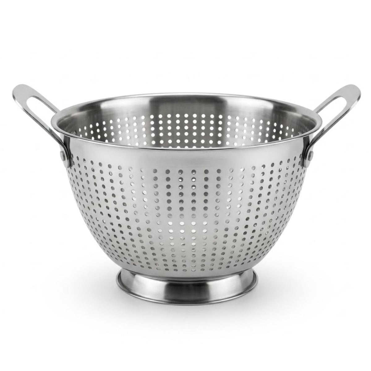 Colador Alto 21cm Acero Inoxidable Cuiner Plateado