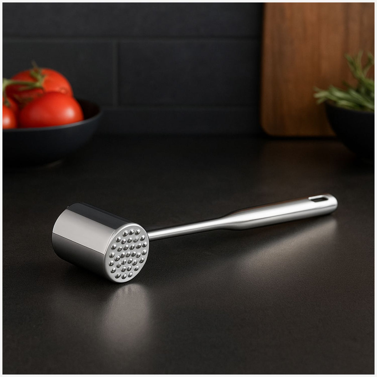 Martillo Ablandador De Carne Wens 28Cm Acero Inoxidable-1-3