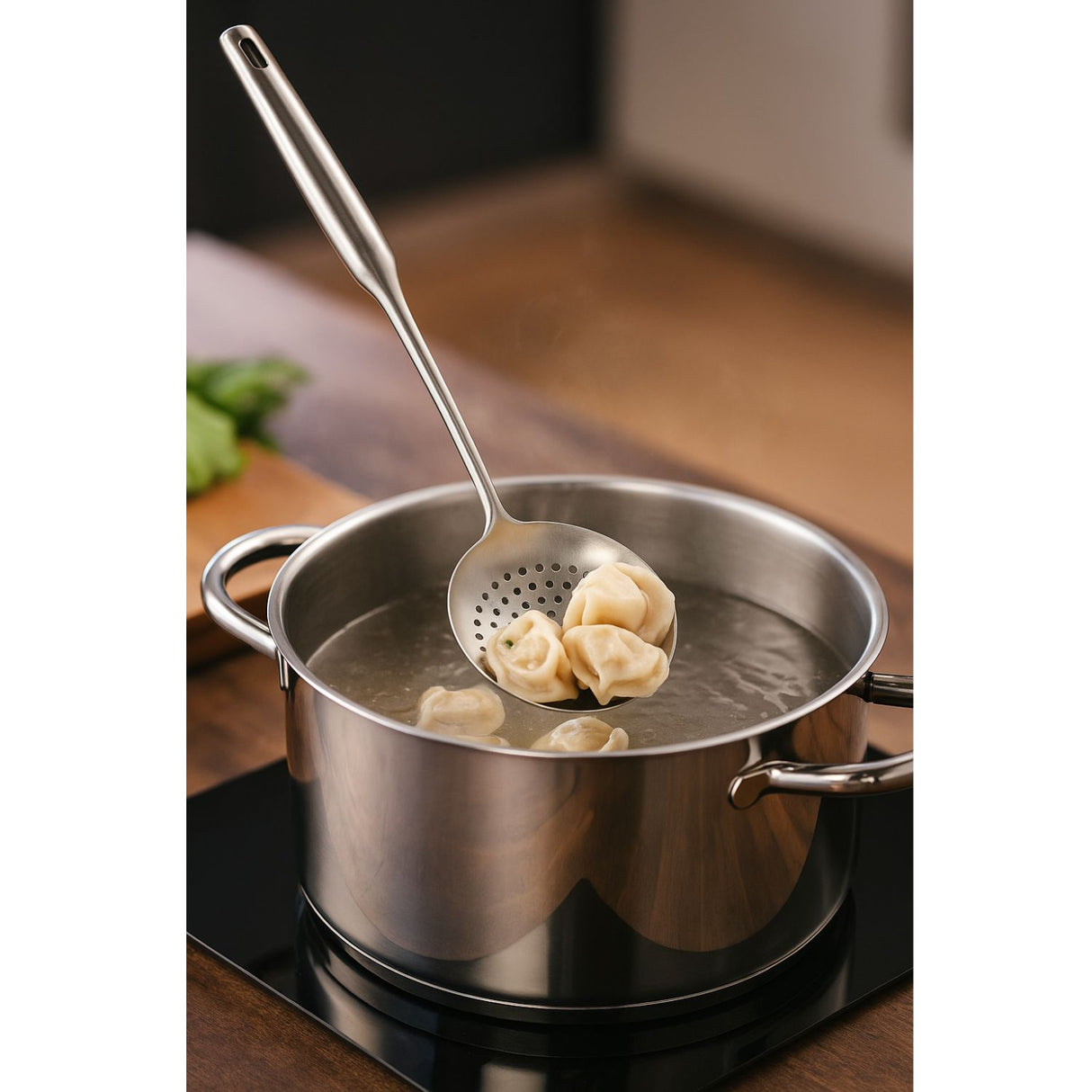 Espumadera Colador De Cocina Wens 38cm Acero Inoxidable-2