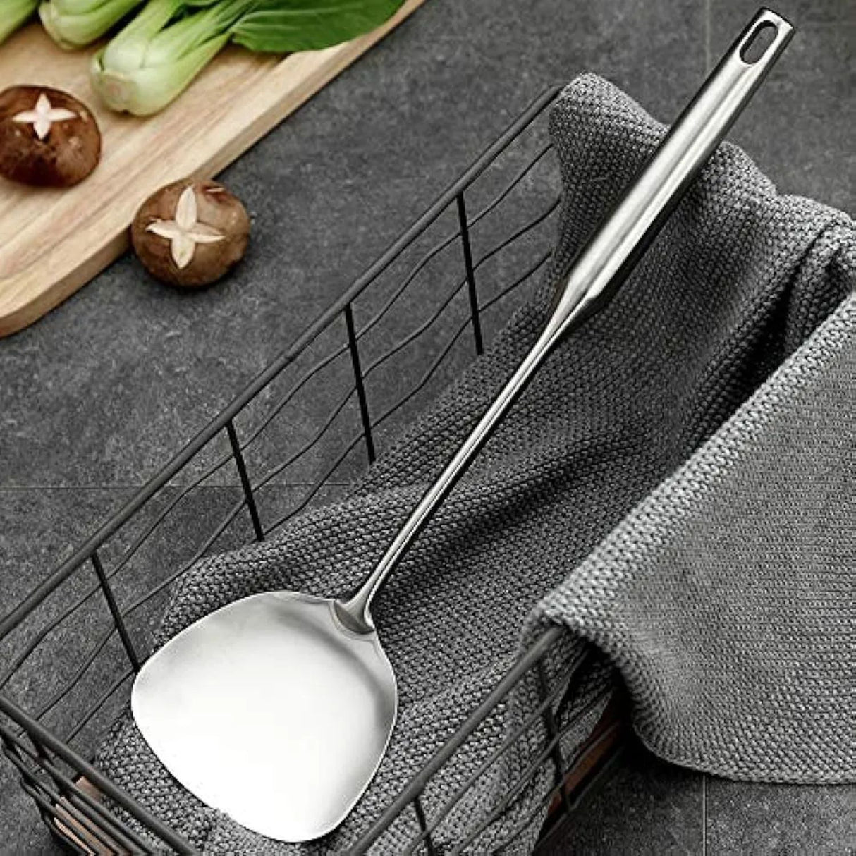 Espatula Plana De Cocina Wens 38cm Acero Inoxidable-3