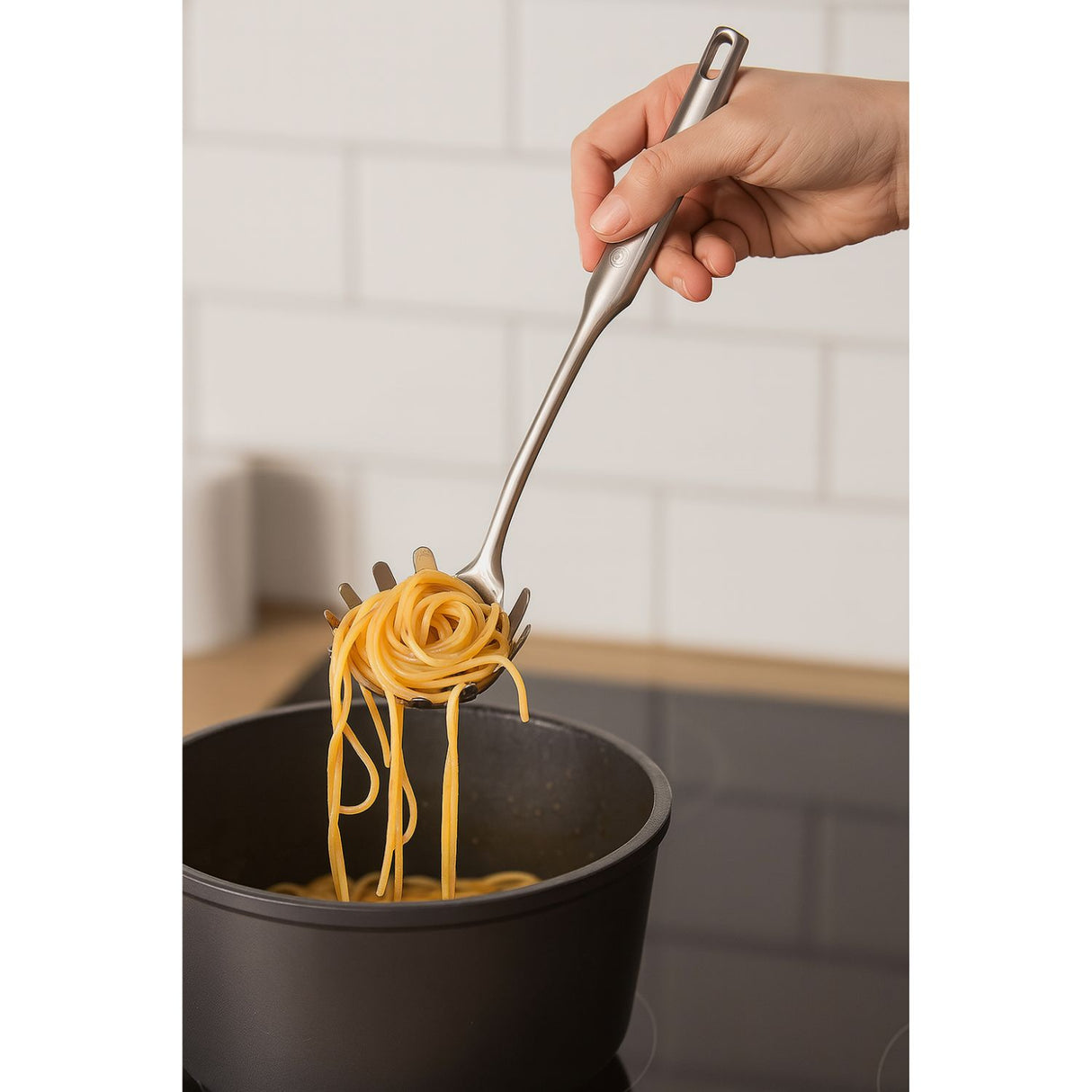Cucharon Wens Para Pasta 34cm Acero Inoxidable Cocina-1-2