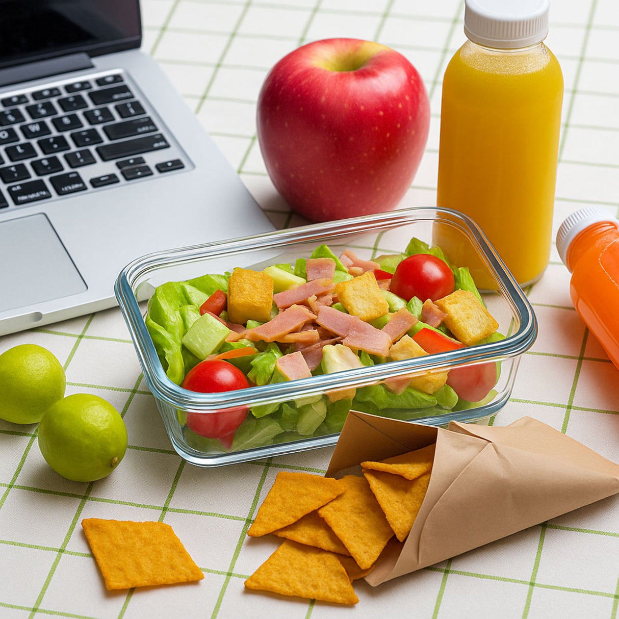 Set 24 Contenedores Hermetico Rectangular 750mL Allegra. Mantén tus alimentos frescos y organizados. ¡Compra ahora y optimiza tu cocina!-1-3