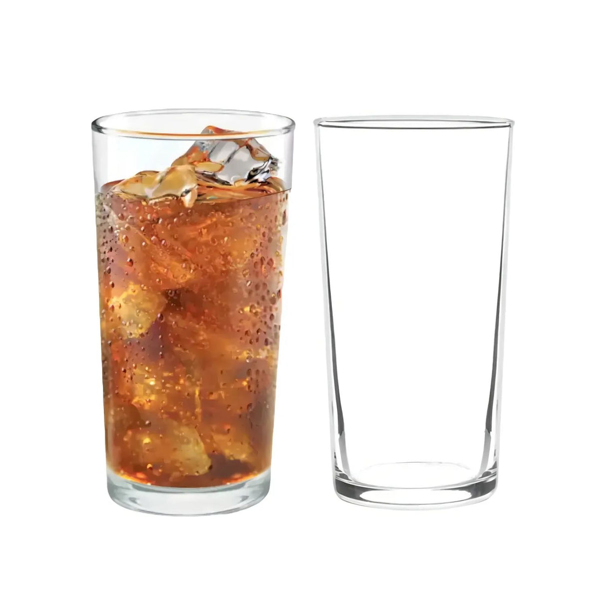 Set 36 Vasos Atlanta 286mL Vidrio Celebraciones Largo | Disparo.cl