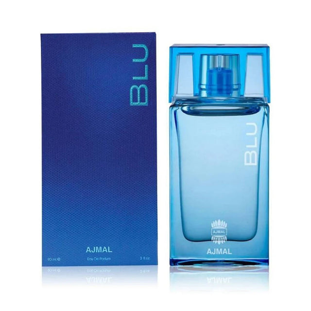 Ajmal Blu Edp 90 Ml Hombre, una fragancia fresca y seductora que destaca tu personalidad. ¡Descúbrelo ahora y deja huella con cada paso!-1