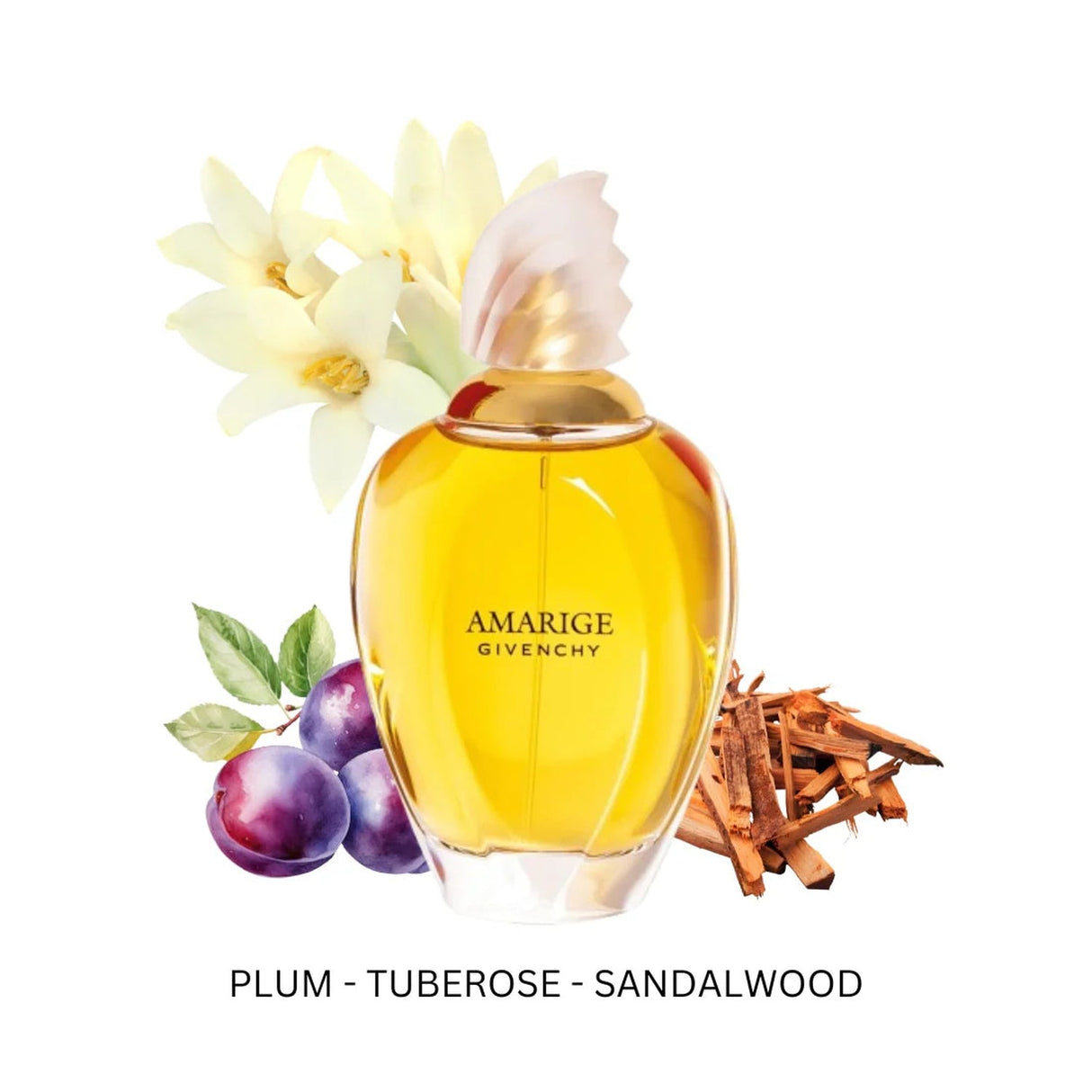 Amarige Givenchy EDT 100 ML Mujer, una fragancia floral y romántica que realza tu esencia. ¡Descúbrelo ahora y enamora con cada nota!-2