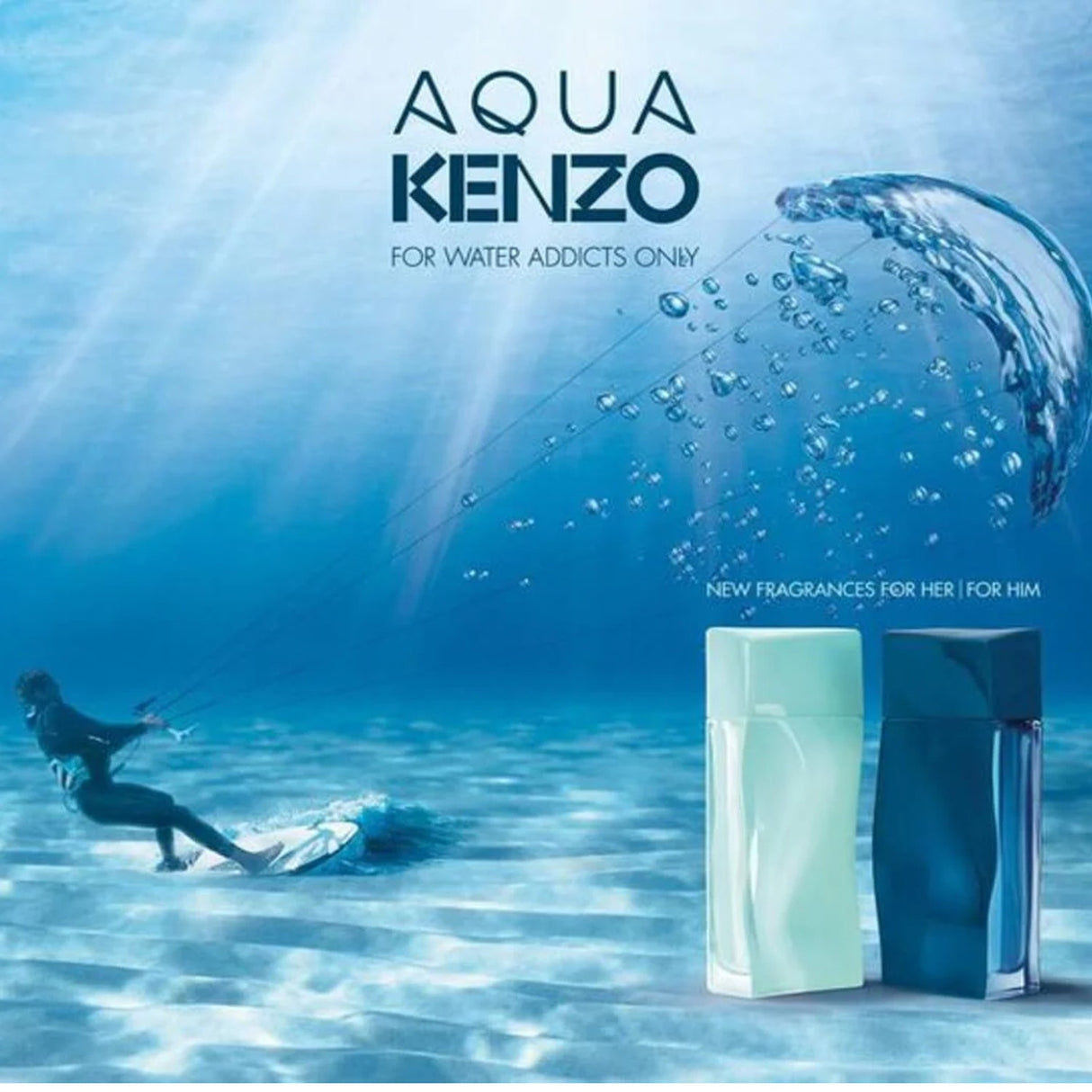 Aqua Kenzo EDT 100 Ml Mujer. Fragancia fresca y vibrante que realza tu esencia. ¡Descúbrelo ahora y siente la frescura en cada momento!-2