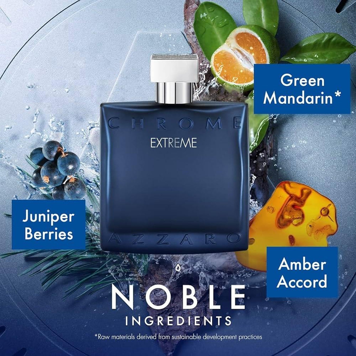Azzaro Chrome Extreme EDP 100 ML Hombre. Fragancia fresca y duradera que resalta tu personalidad. ¡Descúbrelo ahora y marca la diferencia!-3