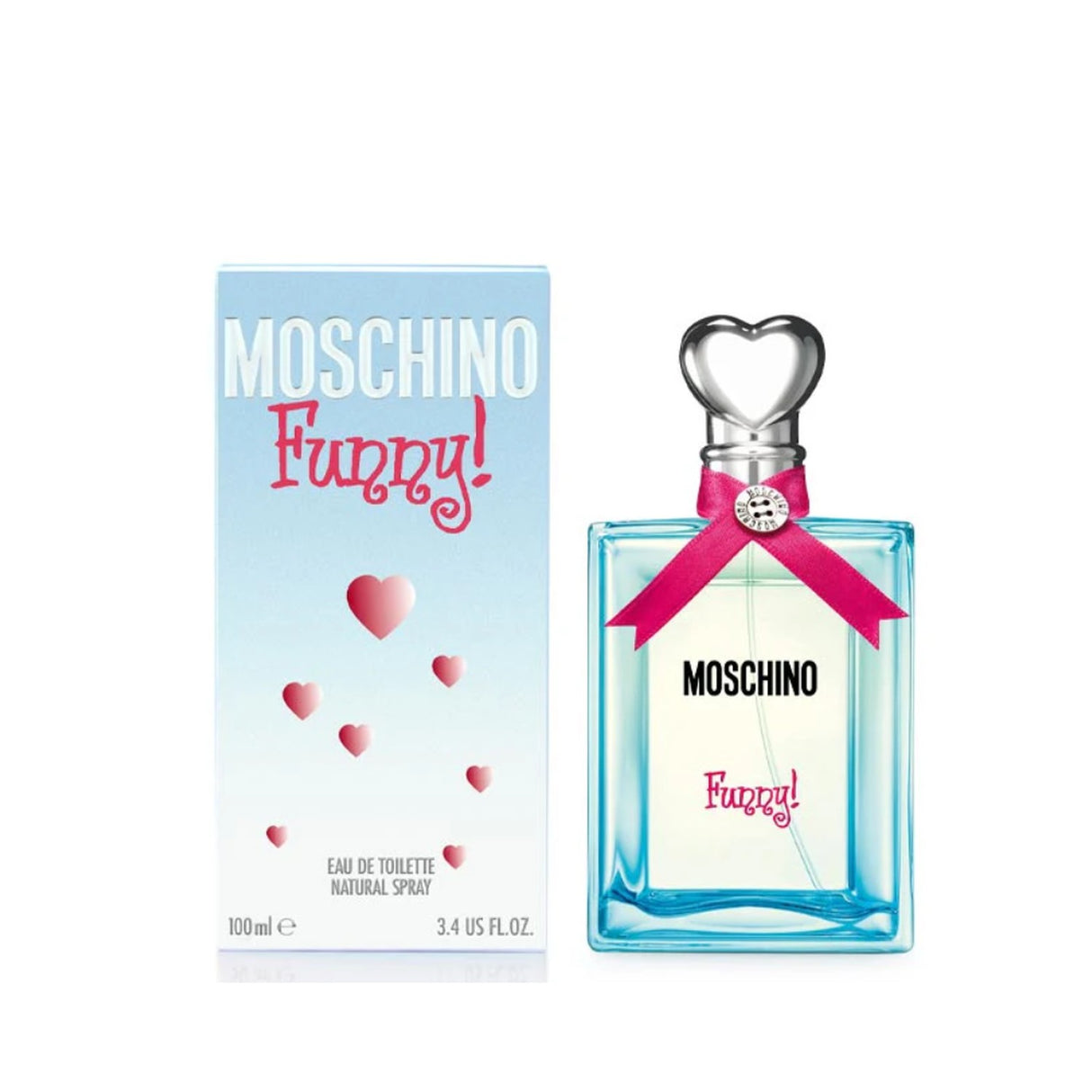 Funny EDT 100ML Mujer Moschino, una fragancia fresca y divertida que resalta tu personalidad. ¡Descúbrela y atrévete a ser única hoy!-1