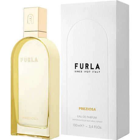 Furla Preziosa EDP 100Ml Mujer, una fragancia elegante y duradera que realza tu esencia. ¡Descúbrelo ahora y deslumbra con cada nota!-1
