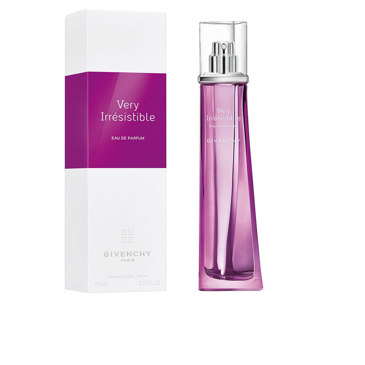 Givenchy Very Irresistible EDP 75Ml Mujer, una fragancia floral y fresca que realza tu encanto. ¡Descúbrelo ahora y deslumbra con tu esencia!-1
