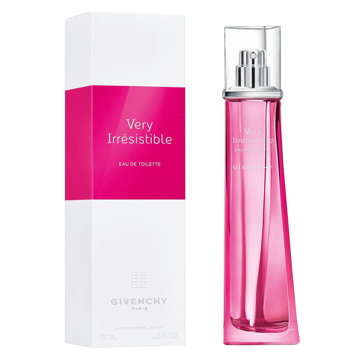 Givenchy Very Irresistible EDT 75Ml Mujer. Perfume floral y fresco que realza tu feminidad. ¡Descúbrelo ahora y deslumbra con tu esencia!-1