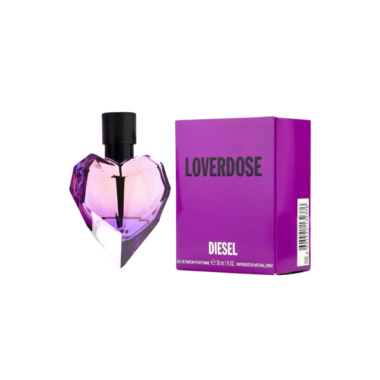 Diesel Loverdose EDP 30 Ml Mujer, una fragancia seductora y única que resalta tu esencia. ¡Descúbrelo ahora y enamórate de su aroma!-1