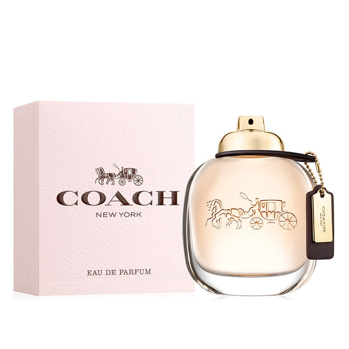 New York Coach EDP 90 Ml Mujer, una fragancia fresca y elegante que resalta tu personalidad. ¡Descúbrela y siéntete única hoy!-1