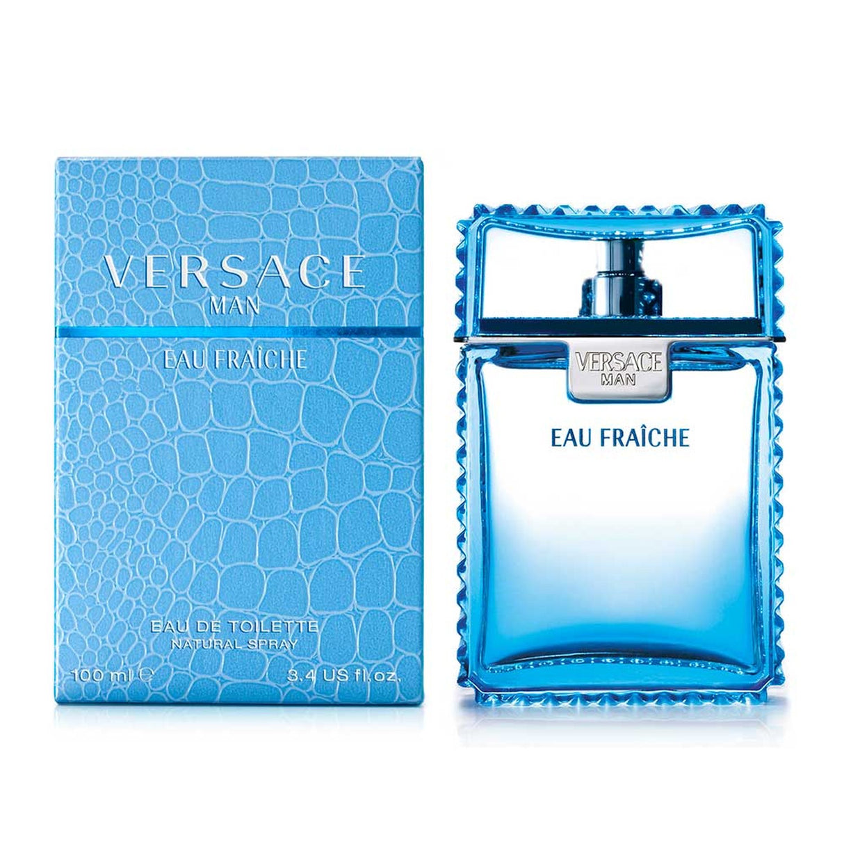 Versace Eau Fraiche EDT 100Ml Hombre, una fragancia fresca y sofisticada que realza tu estilo. ¡Descúbrelo ahora y destaca con elegancia!-1