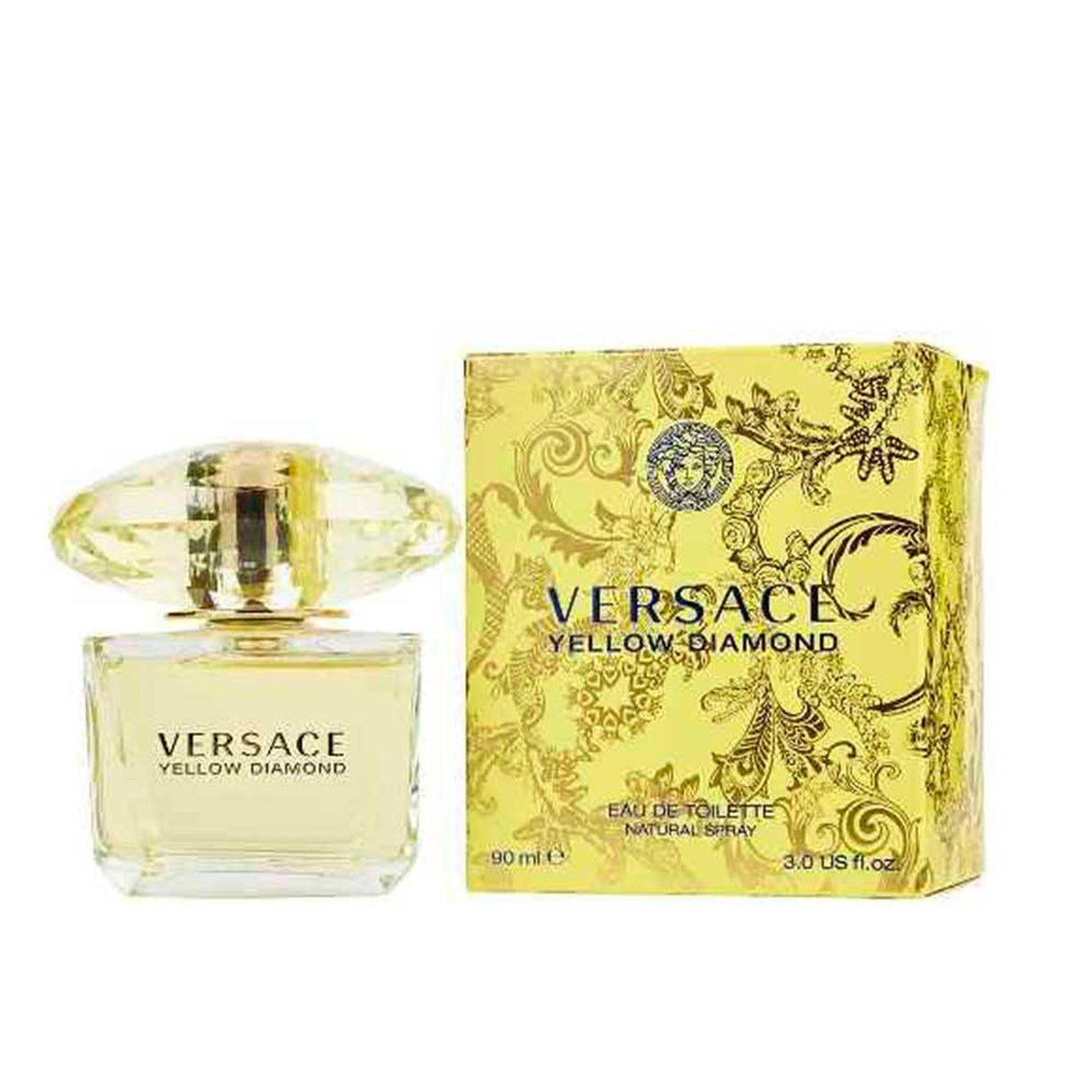 Versace Yellow Diamond EDT 90Ml Mujer, una fragancia fresca y radiante que ilumina tu esencia. ¡Descúbrelo ahora y destaca tu belleza!-1