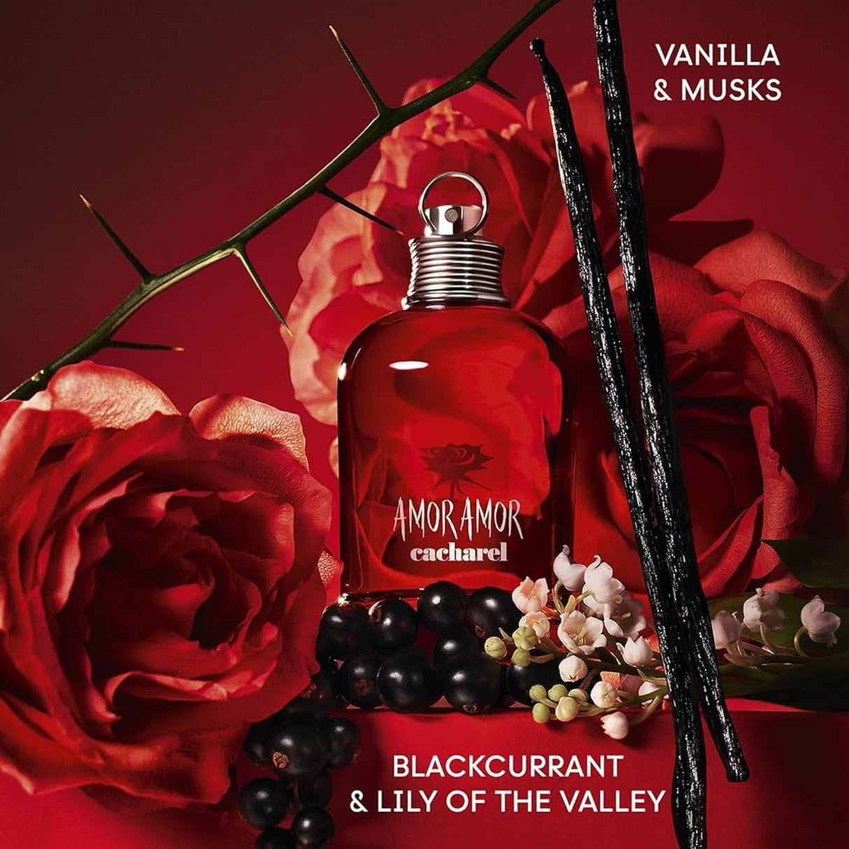 Cacharel Amor Amor EDT 30Ml Mujer, una fragancia seductora que despierta pasiones. ¡Descúbrelo ahora y enamórate de su aroma irresistible!-2