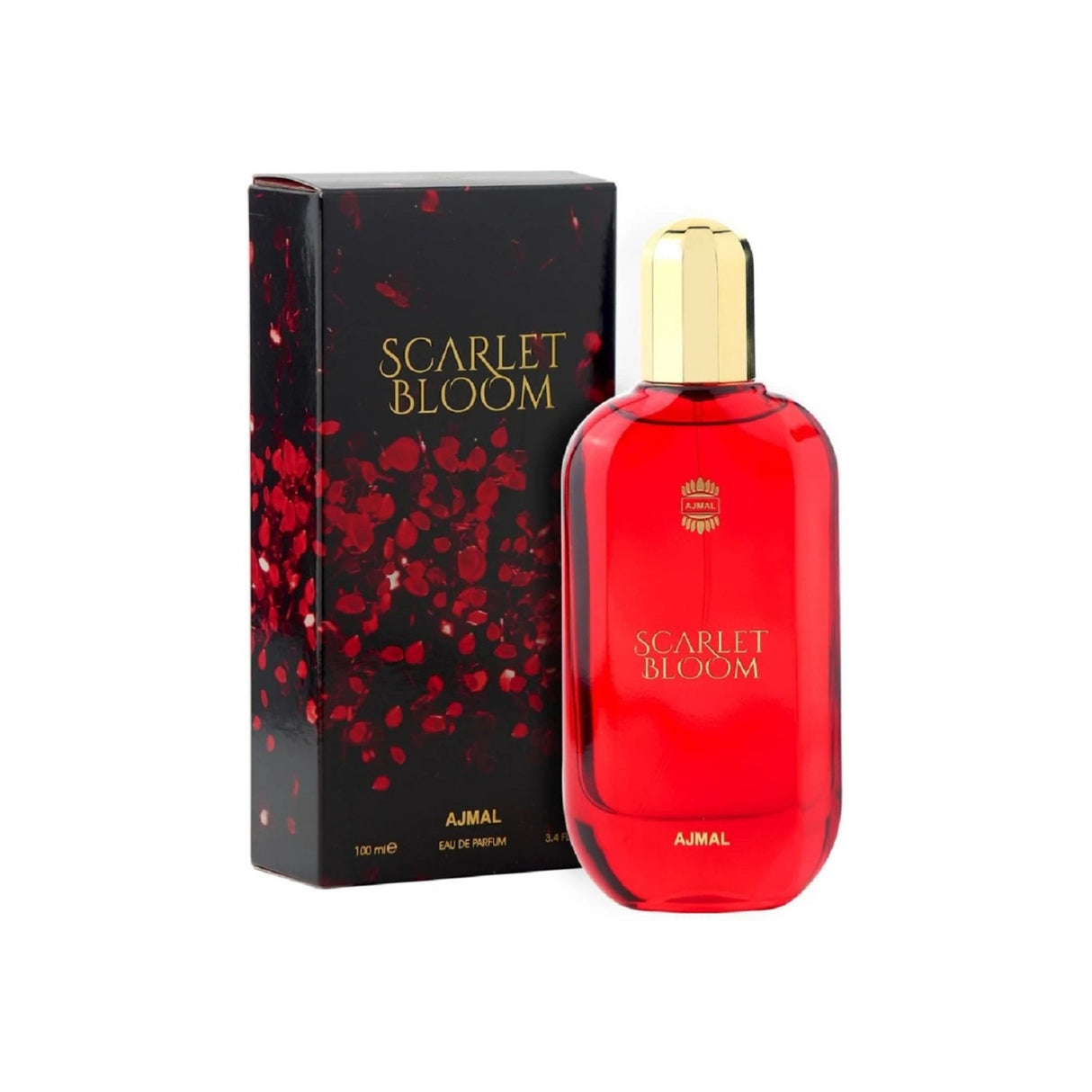 Ajmal Scarlet Bloom EDP 100 ML Unisex. Fragancia cautivadora que resalta tu esencia única. ¡Descúbrelo ahora y transforma tu aroma!-1