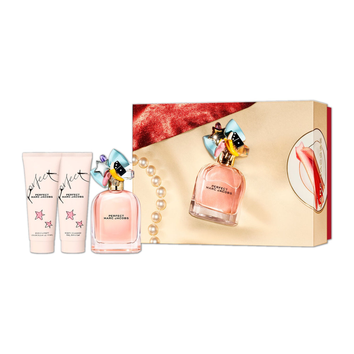 Marc Jacobs Perfect Estuche Edp 100 Ml + Sg 75 Ml + Sg 75 Ml Mujer. Un regalo ideal para resaltar tu esencia. ¡Compra ahora y deslumbra!-1-1-1-1-1