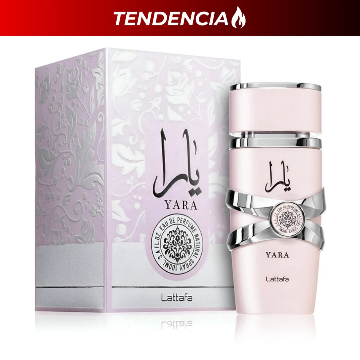Yara Lattafa Perfumes para Mujeres 100 ML. Fragancia cautivadora que resalta tu esencia. ¡Descúbrelo y deslumbra hoy mismo!-1