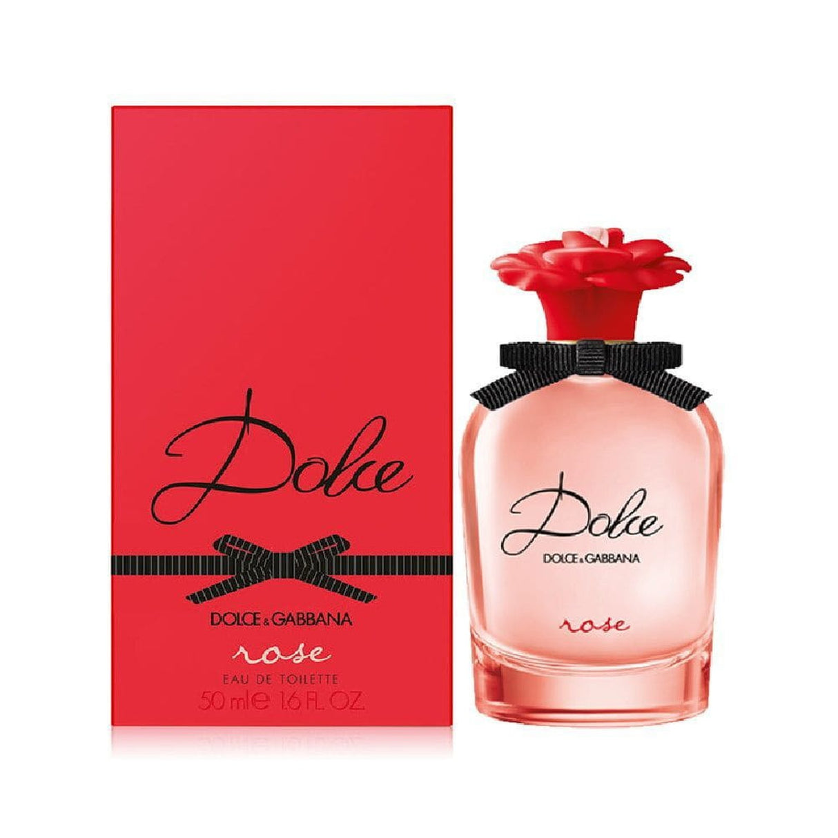 Dolce Gabbana Dolce Rose Edt 75ml Mujer, una fragancia fresca y floral que realza tu feminidad. ¡Descúbrelo ahora y enamórate de su aroma!-1