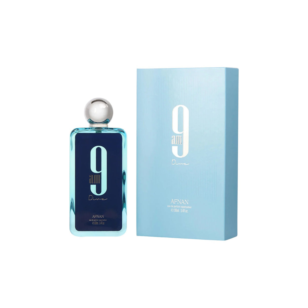 Afnan 9 Am Dive Edp 100 Ml Unisex, una fragancia fresca y envolvente para cualquier ocasión. ¡Descúbrela y revitaliza tu aroma hoy!-1