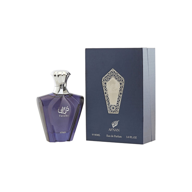 Afnan Turathi Blue Edp 90 Ml Hombre, una fragancia fresca y cautivadora que resalta tu personalidad. ¡Descúbrelo ahora y destaca en cada ocasión!-1