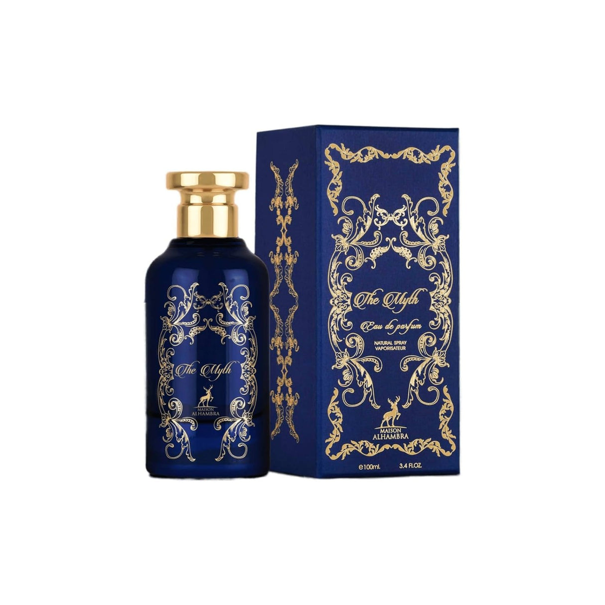 Maison Alhambra The Myth Edp 100 Ml Unisex. Perfume cautivador para todos. Destaca tu esencia única. ¡Descúbrelo y compra hoy!-1