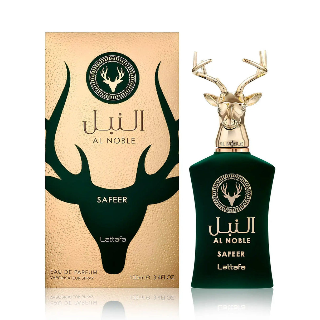 Lattafa Al Noble Safeer Edp 100 Ml Unisex. Fragancia única y duradera para todos. ¡Descúbrelo ahora y destaca con su aroma cautivador!-1