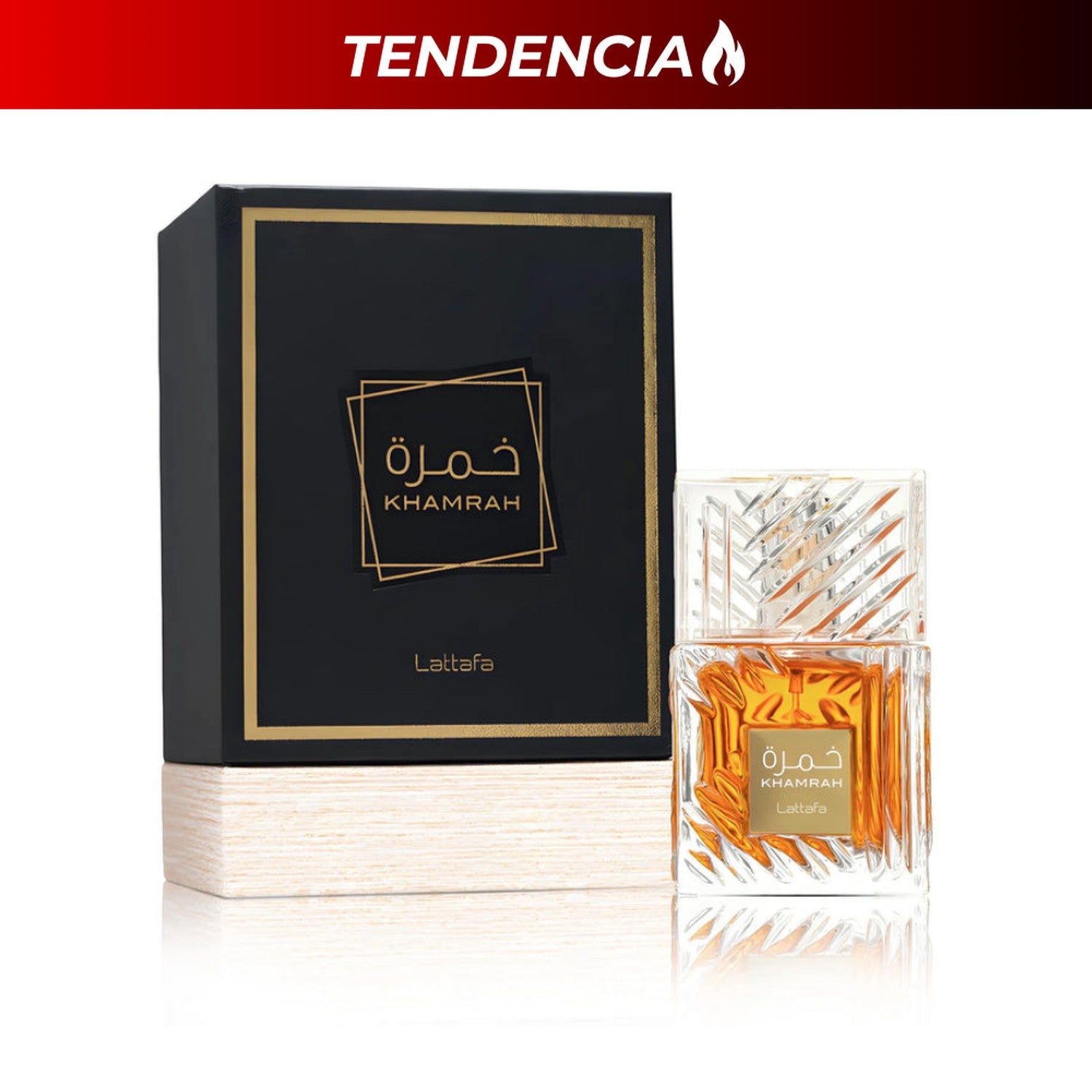 Khamrah Lattafa Edp 100 ML Unisex, una fragancia cautivadora para todos. Perfecta para cualquier ocasión. ¡Descúbrela y compra hoy!-1