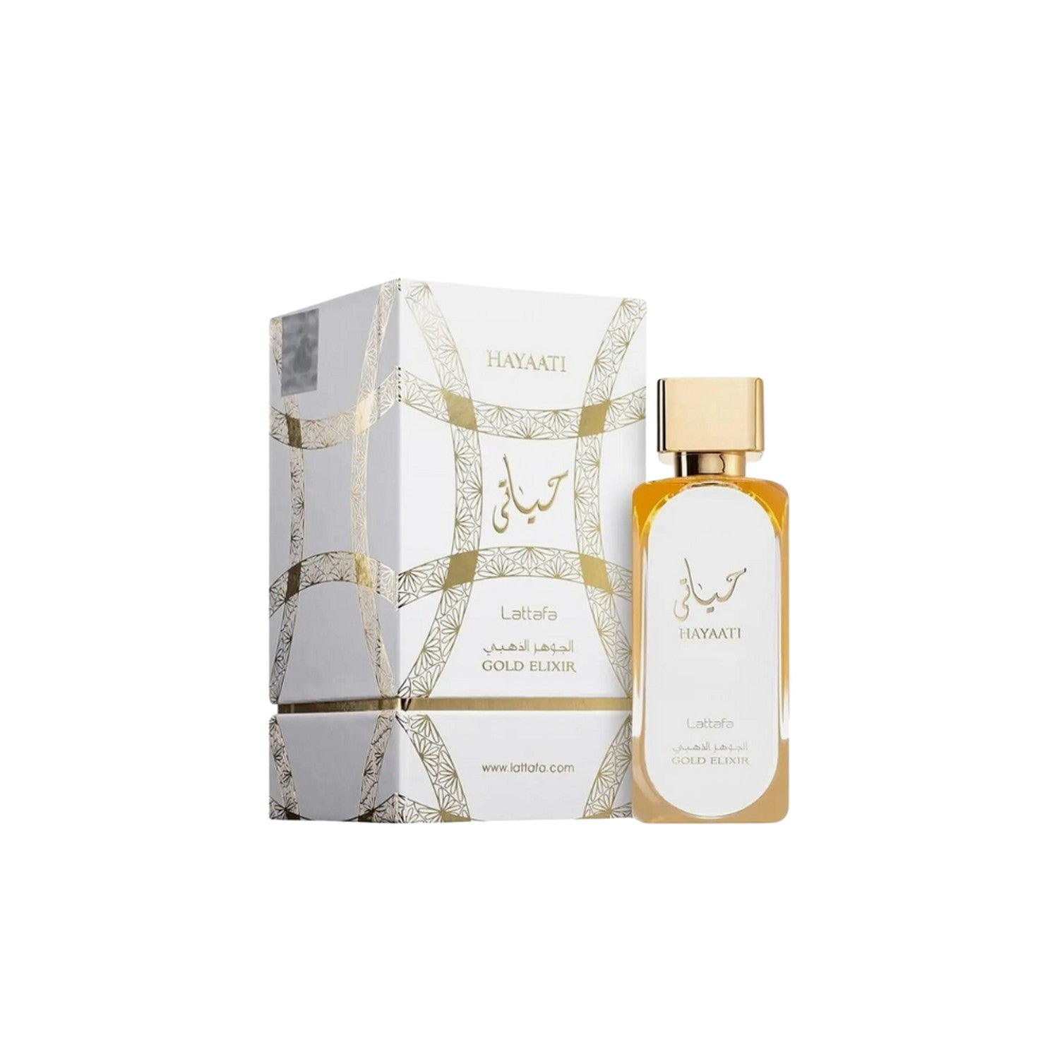 Lattafa Hayaati Gold Elixir Edp 100 Ml Unisex. Fragancia cautivadora que resalta tu esencia única. ¡Descúbrelo y deslumbra hoy mismo!-1
