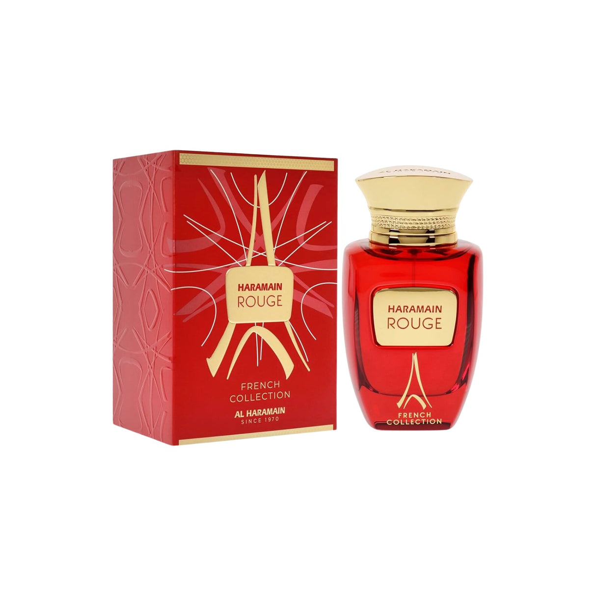 Al Haramain Rouge French Collection EDP 100Ml Unisex. Fragancia única y sofisticada para todos. ¡Descúbrela ahora y destaca tu esencia!-1