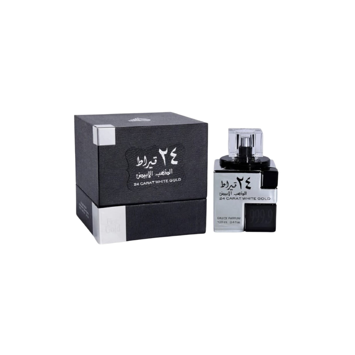 Lattafa 24 Carat White Gold Edp 100 Ml Unisex. Fragancia lujosa y duradera para todos. ¡Descúbrela ahora y resalta tu esencia única!-1