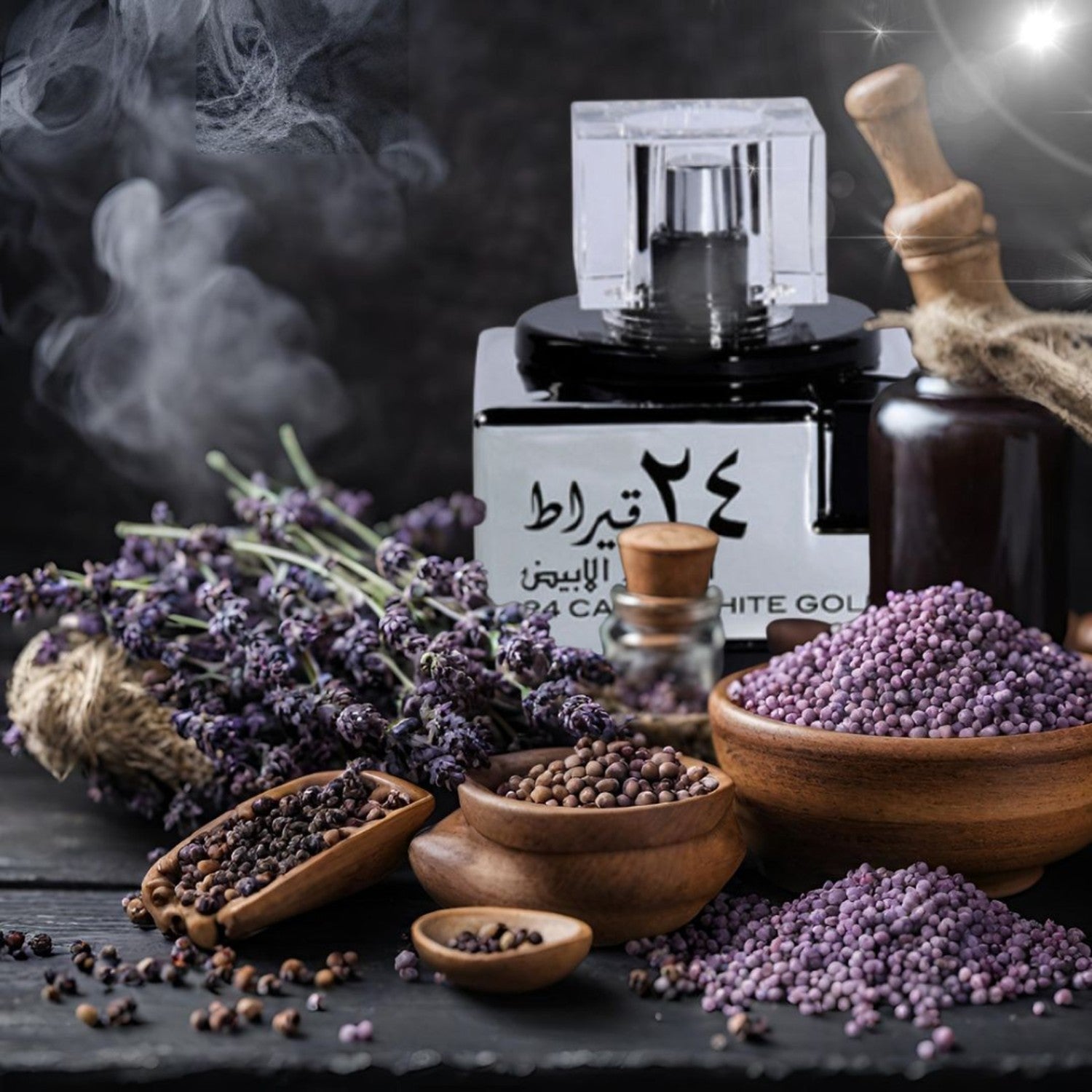 Lattafa 24 Carat White Gold Edp 100 Ml Unisex. Fragancia lujosa y duradera para todos. ¡Descúbrela ahora y resalta tu esencia única!-2