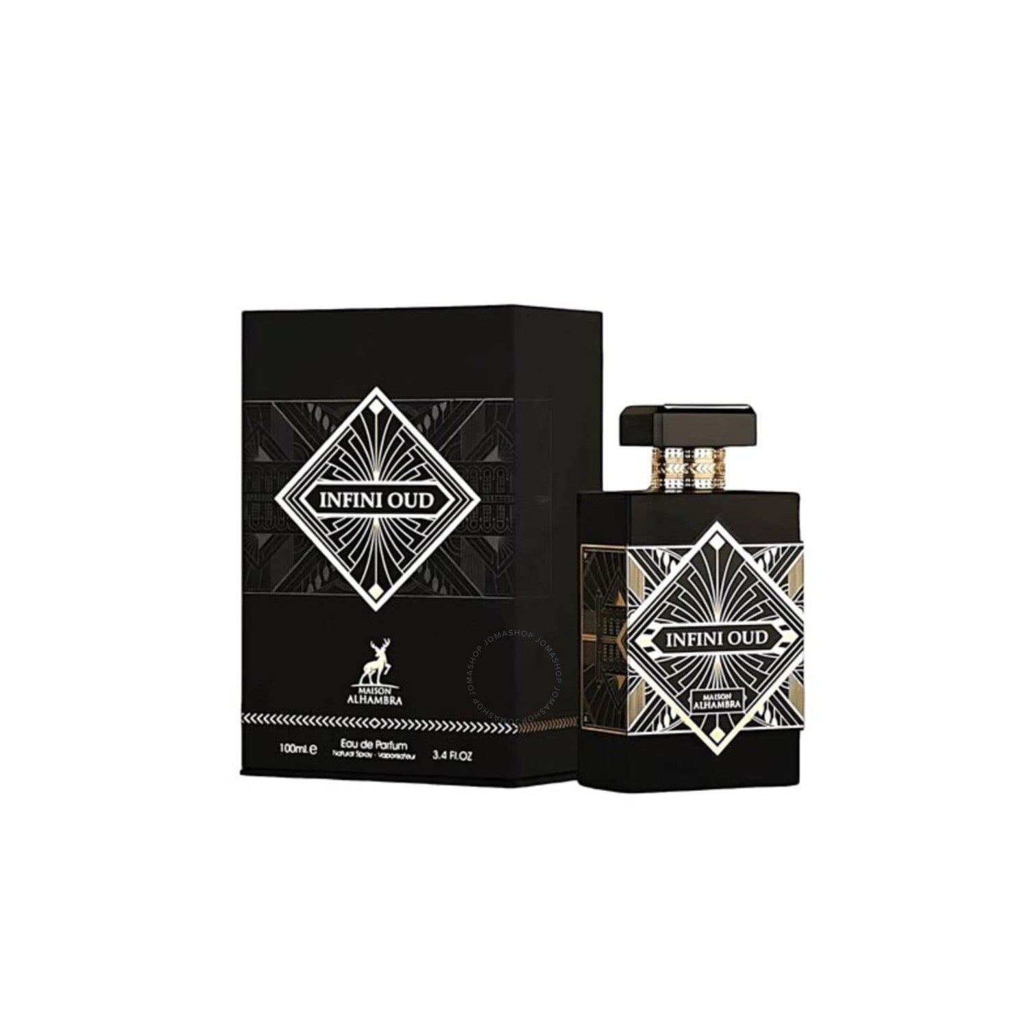 Alhambra Infini Oud Edp 100ml Unisex, una fragancia intensa y duradera que cautiva. ¡Descúbrelo ahora y transforma tu esencia!-1