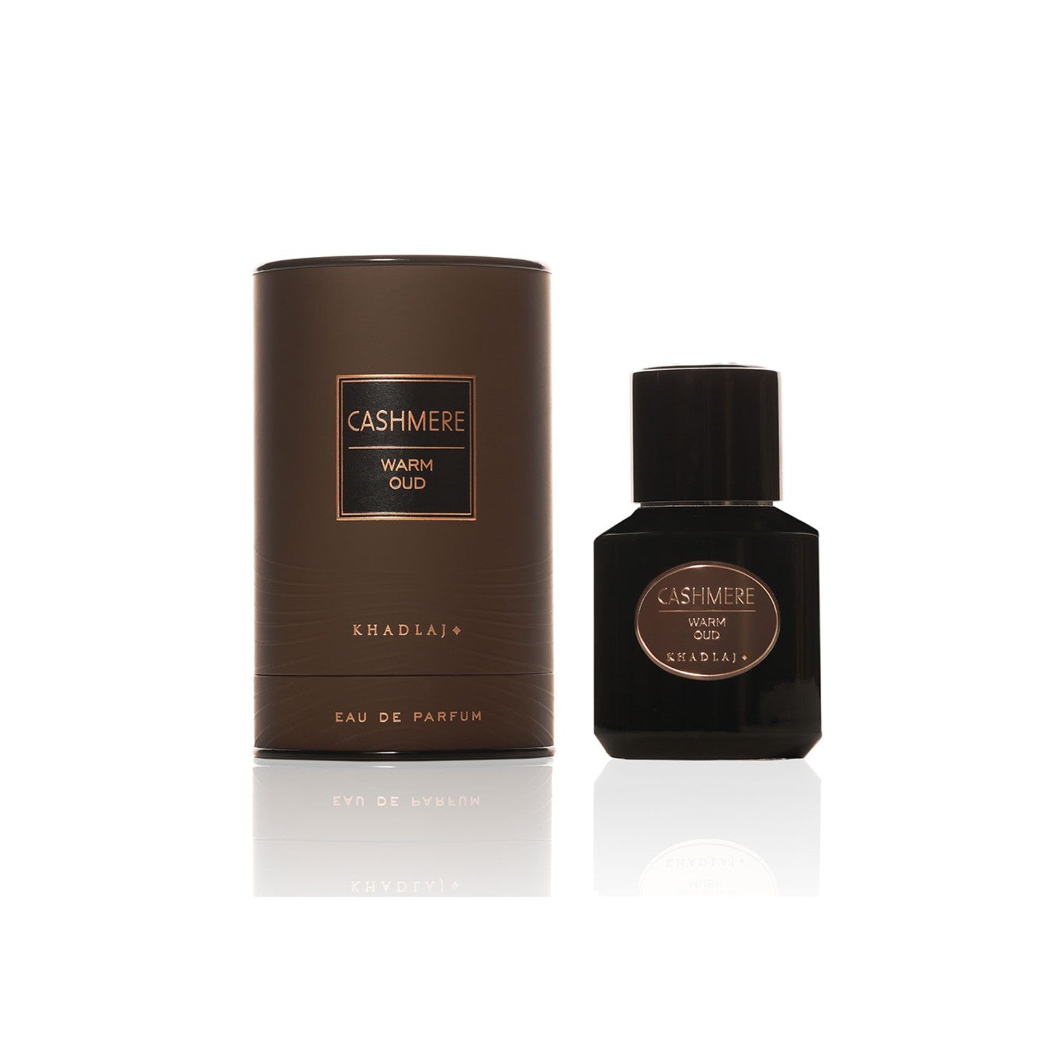Khadlaj Cashmere Warm Oud edp 100ml Unisex, una fragancia envolvente y sofisticada. Perfecta para cualquier ocasión. ¡Descúbrela ahora!-1