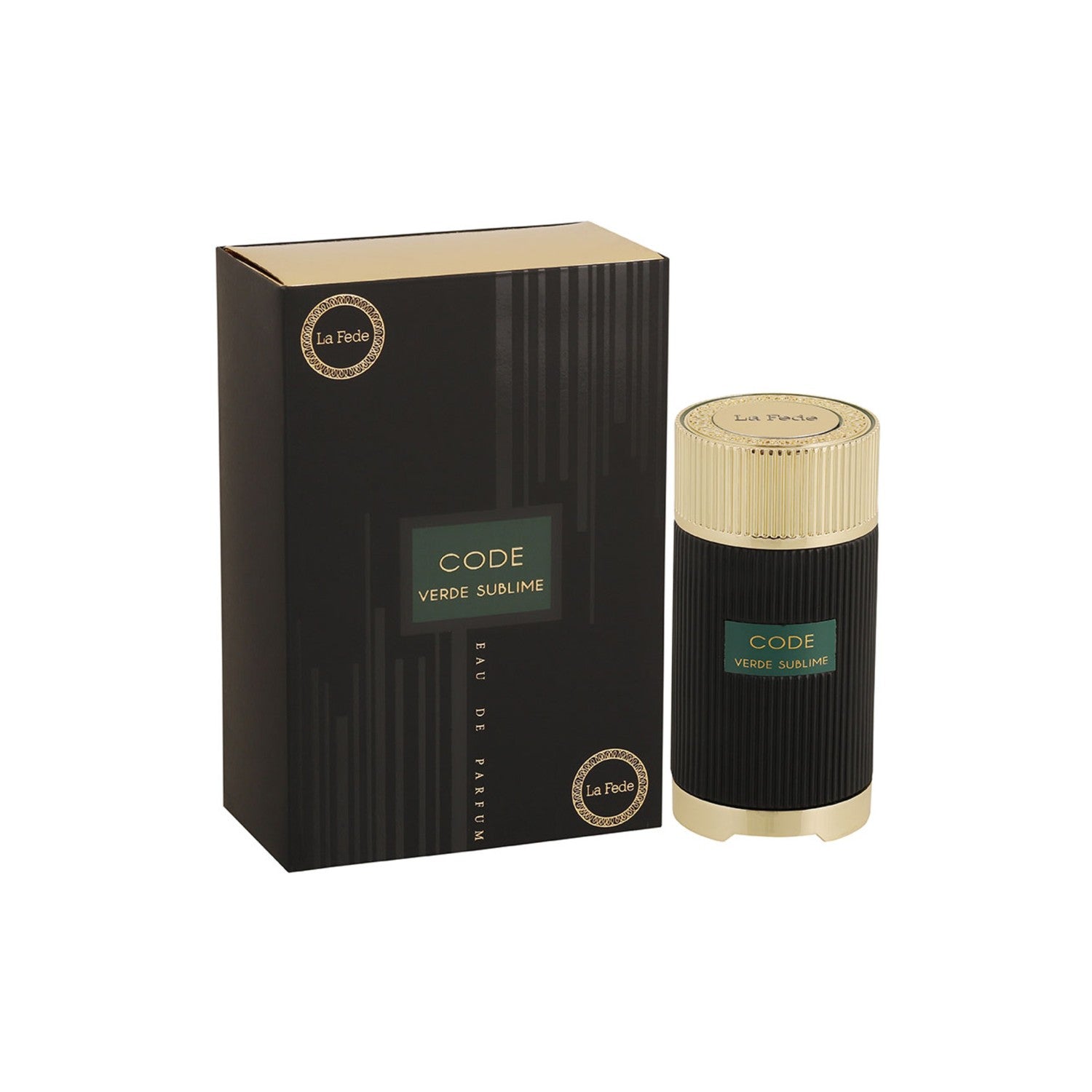 Khadlaj Code Verde Sublime edp 100ml Unisex. Fragancia fresca y envolvente para cualquier ocasión. ¡Descúbrelo ahora y destaca tu estilo!-1