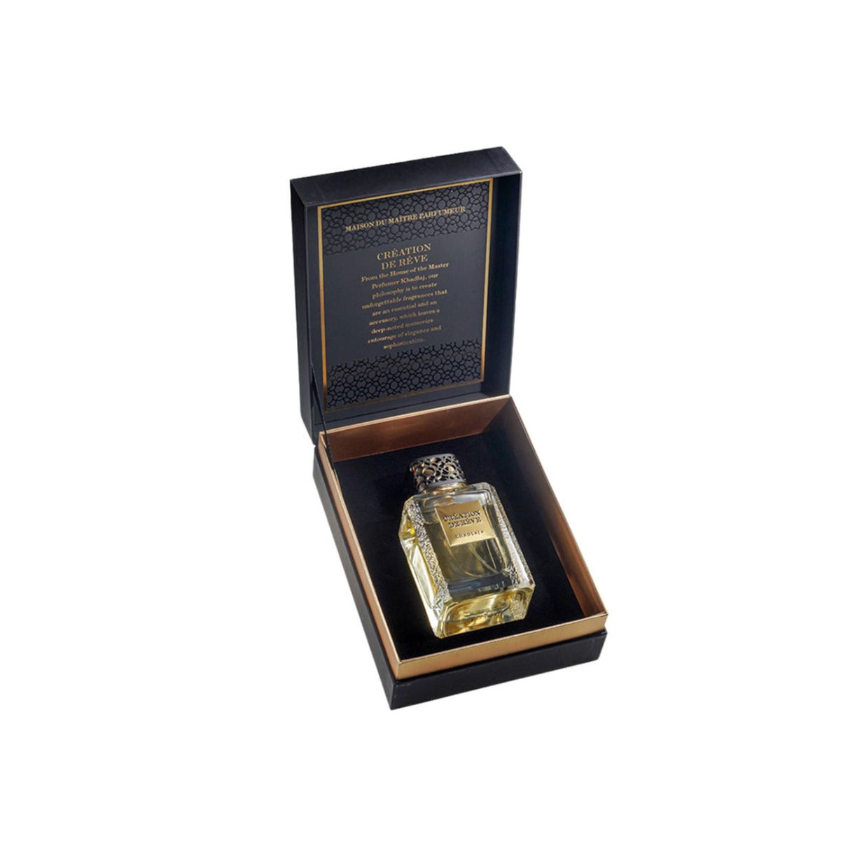 Khadlaj Maison Creation De Reve edp 100ml Unisex. Perfume cautivador para todos. Siente la elegancia y frescura. ¡Compra ahora y deslumbra!-1