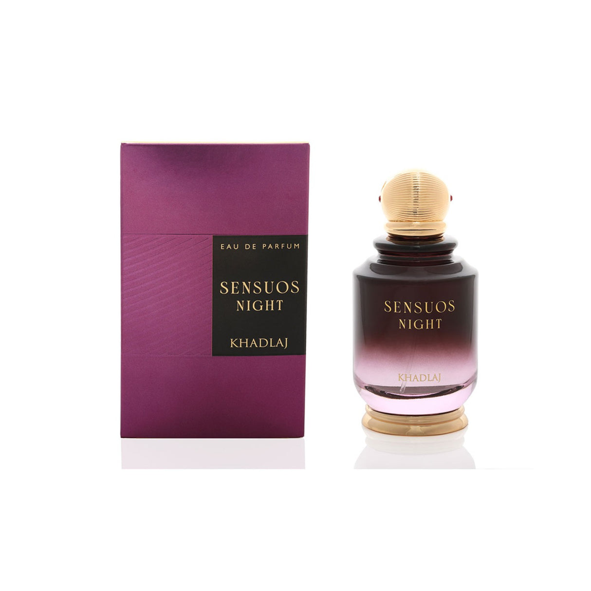 Khadlaj Sensuos Night edp 100ml Mujer, una fragancia seductora que resalta tu esencia. ¡Descúbrelo y atrévete a brillar hoy!-1
