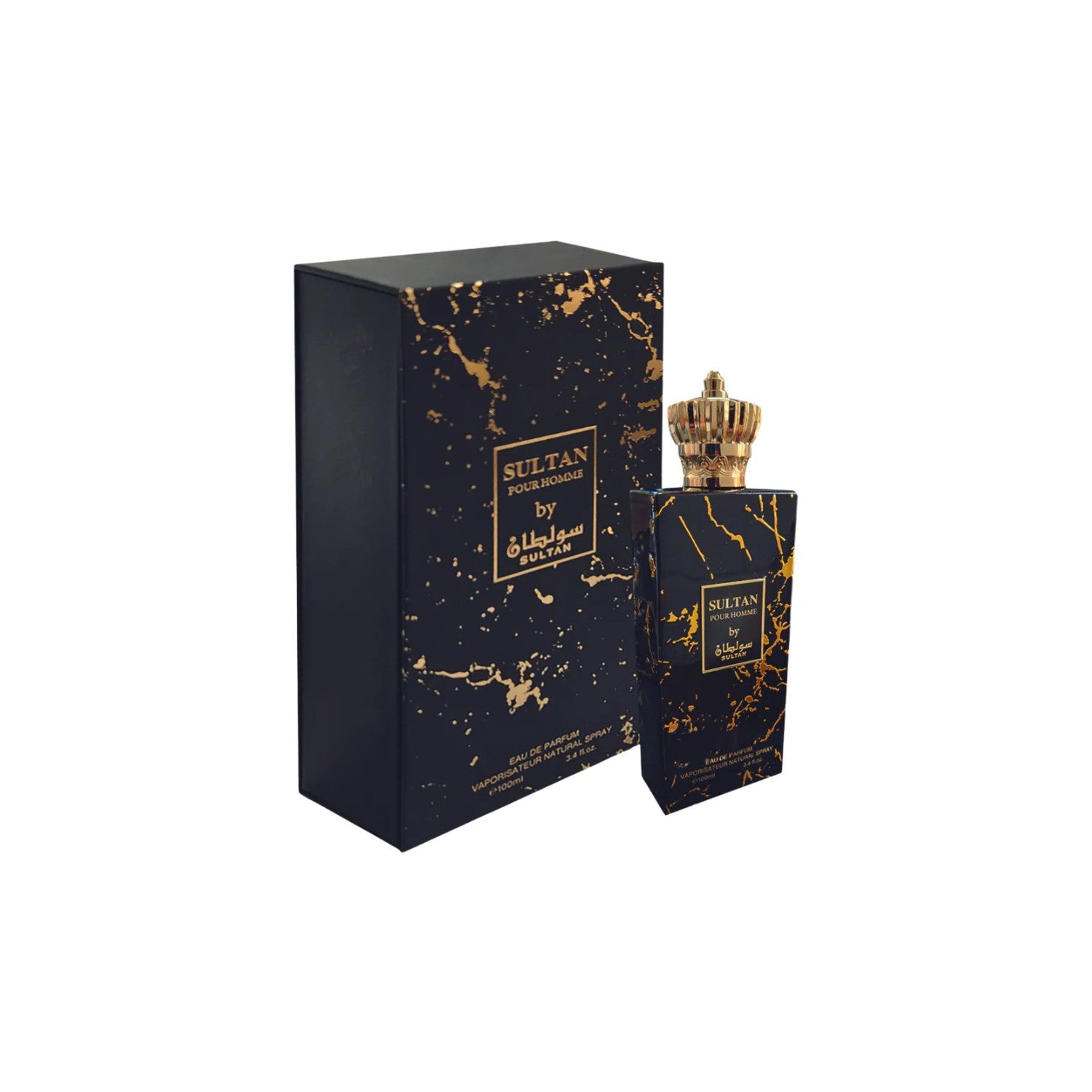 Sultan Pour Homme Edp 100ML Hombre, una fragancia intensa y sofisticada. Perfecta para destacar tu personalidad. ¡Descúbrela ahora!-1