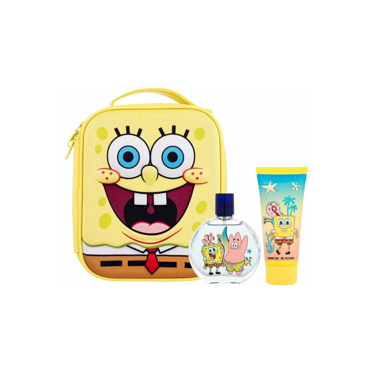 Air-val Bob Esponja Edt 100 Ml + Sg 100 Ml + Lonchera 3d Hombre. Perfume divertido y práctico para niños. ¡Compra ahora y sorprende a tu pequeño!-1-1-1-1-1