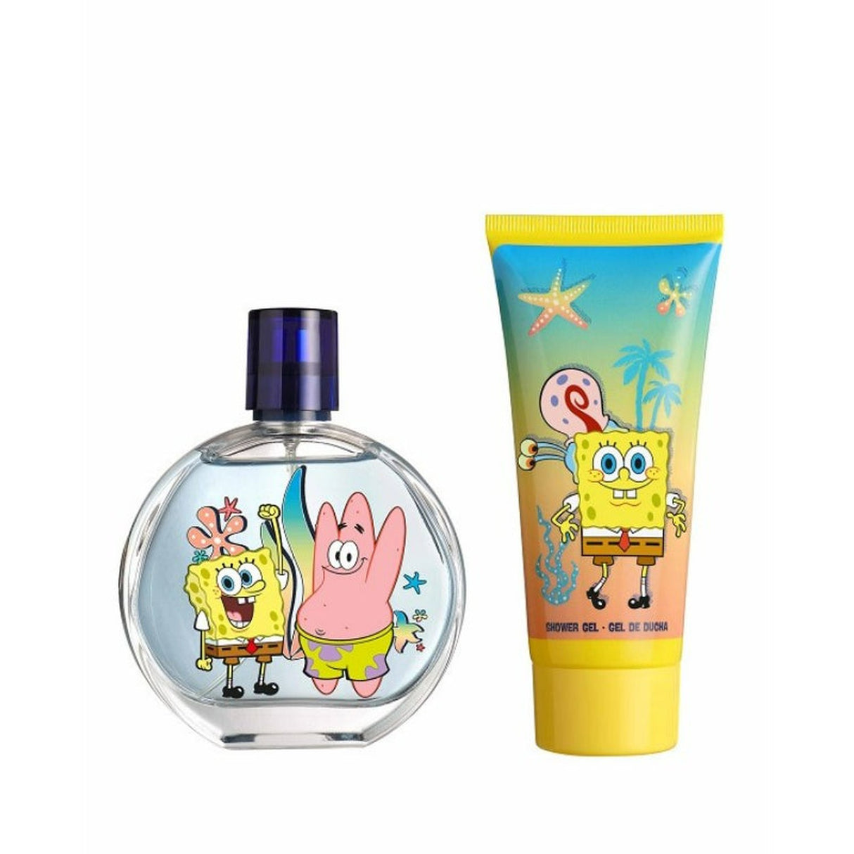 Air-val Bob Esponja Edt 100 Ml + Sg 100 Ml + Lonchera 3d Hombre. Perfume divertido y práctico para niños. ¡Compra ahora y sorprende a tu pequeño!-1-2-1-1-1