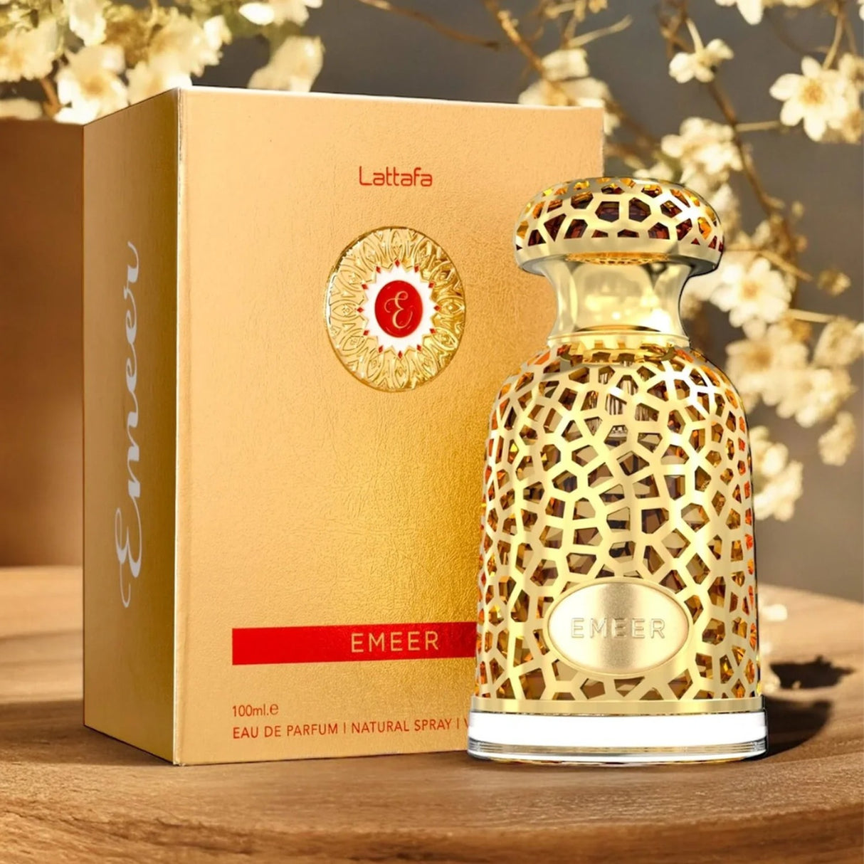 Lattafa Emeer Edp 100 Ml Unisex, una fragancia cautivadora para todos. Perfecta para destacar tu personalidad. ¡Descúbrela ahora y deslumbra!-2